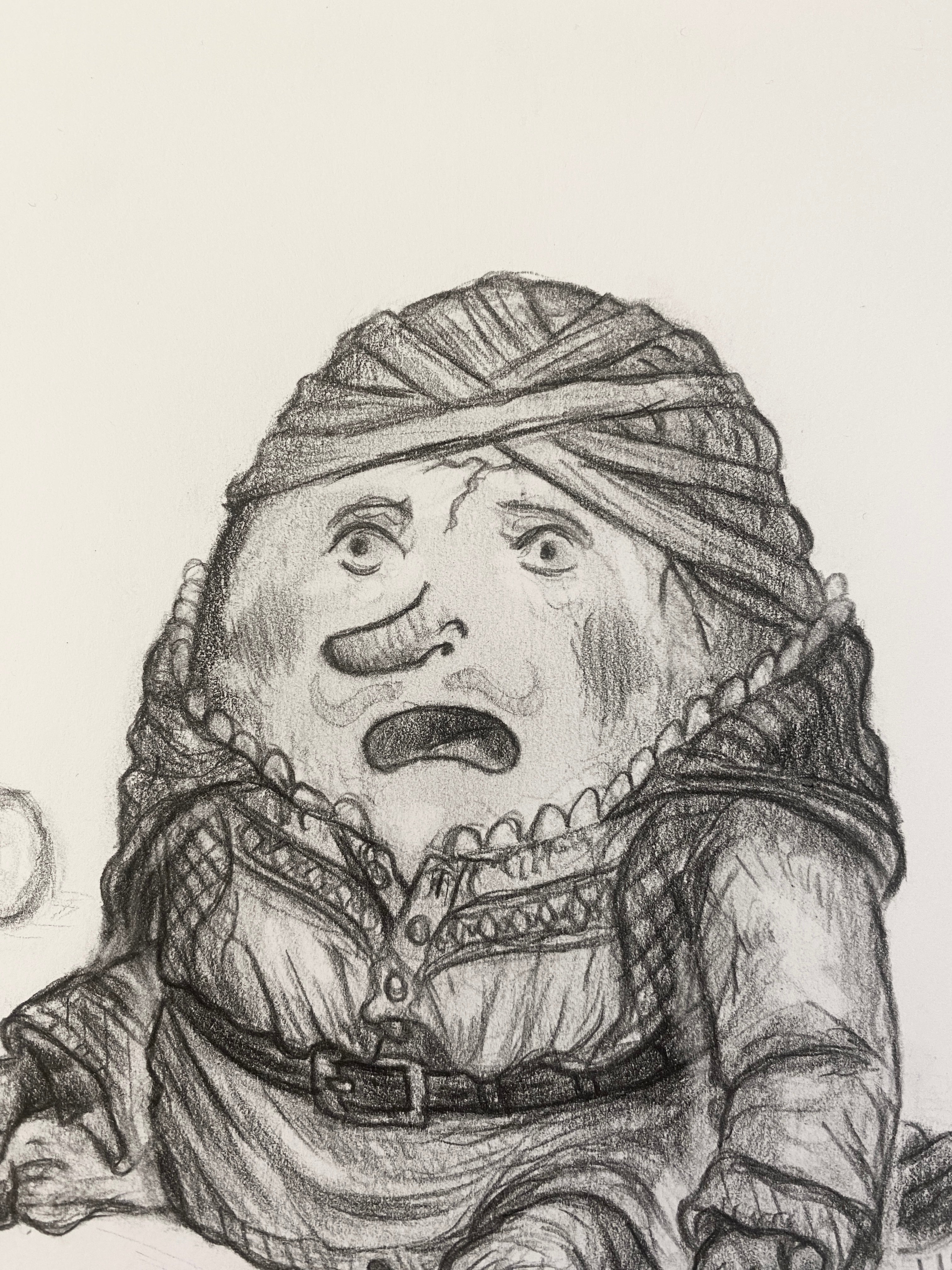 Humpty Dumpty (Original Drawing)