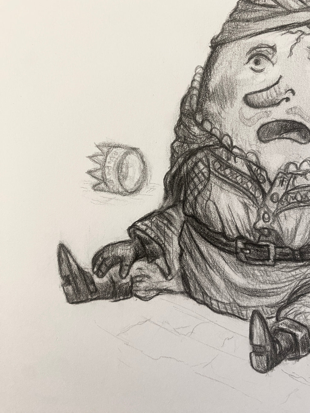 Humpty Dumpty (Original Drawing)