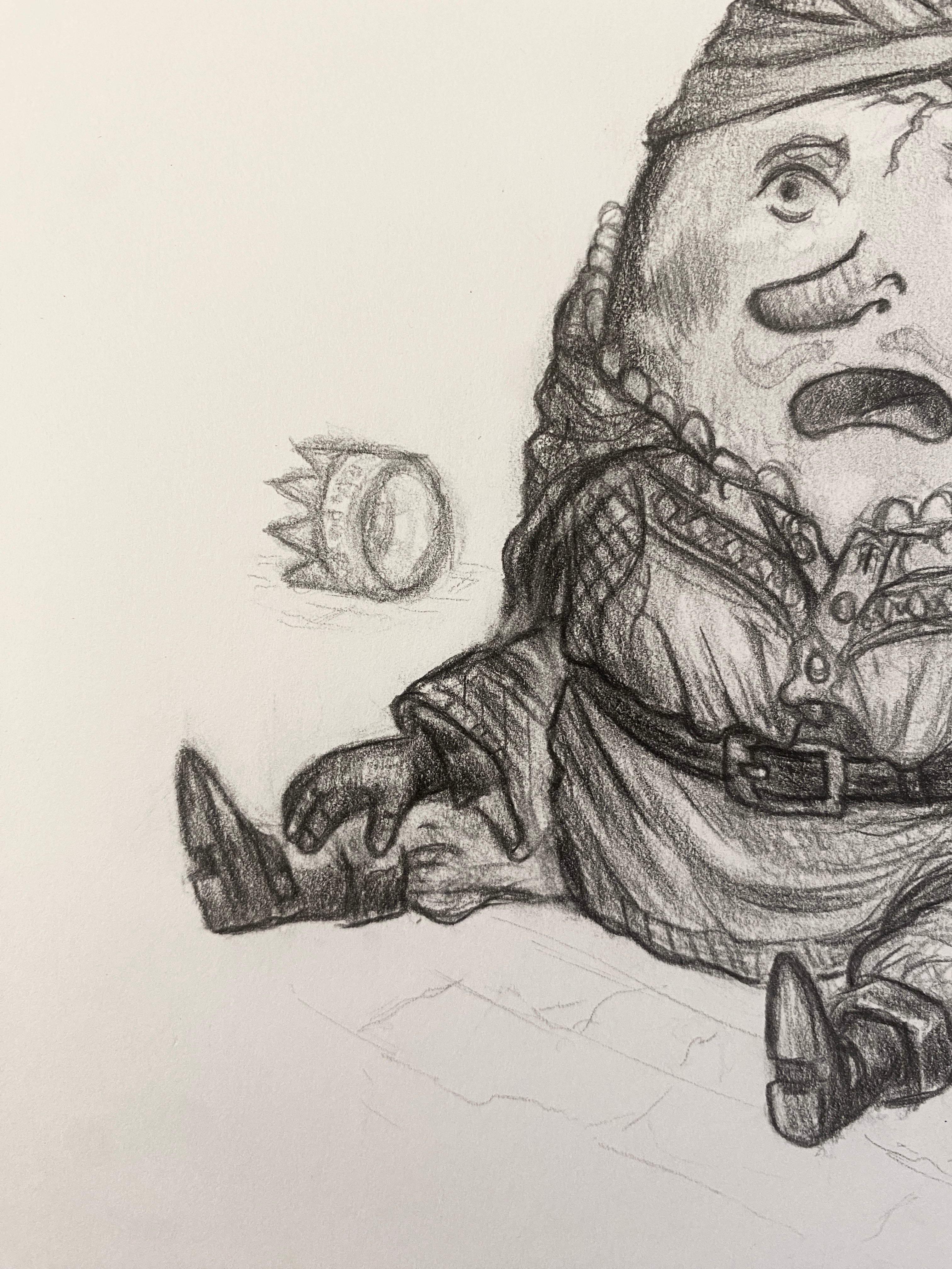 Humpty Dumpty (Original Drawing)