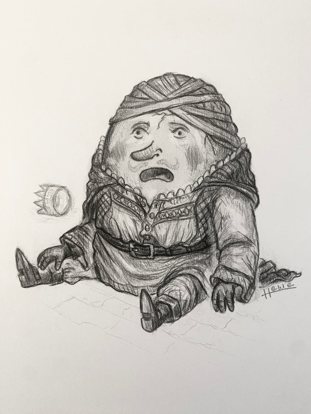 Humpty Dumpty (Original Drawing)