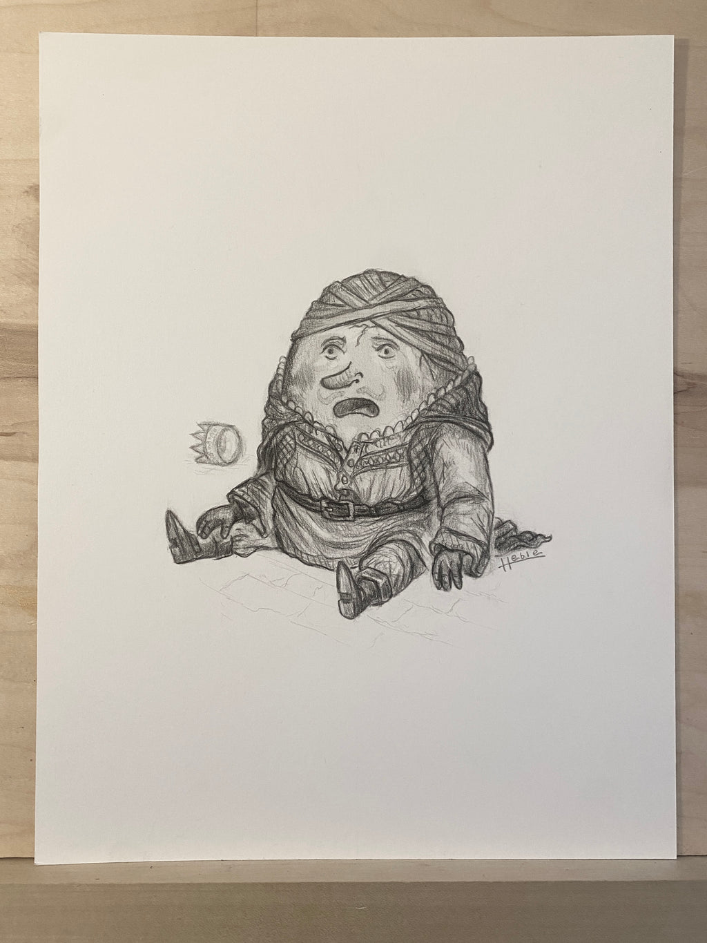Humpty Dumpty (Original Drawing)